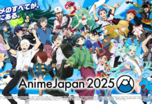 AnimeJapan 2025 revela a sua imagem promocional com 22 personagens anime