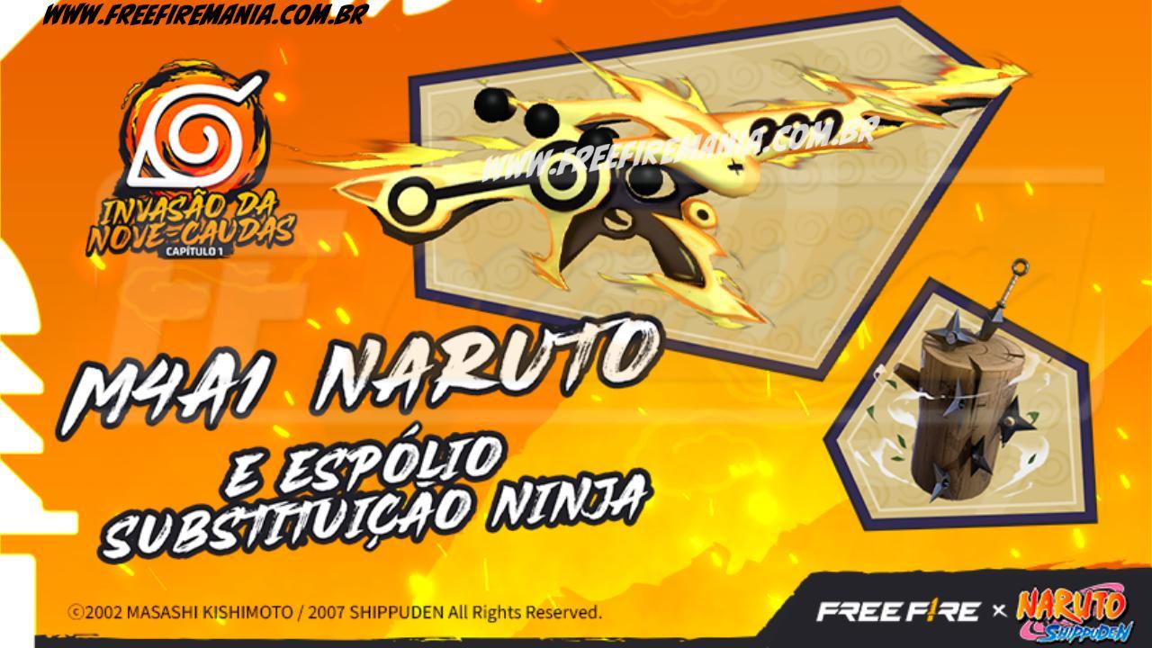 1736703092 free fire m4a1 naruto no torre de tokens saiba tudo