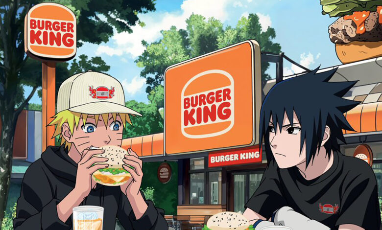 Burger King vai fazer uma parceria com Naruto