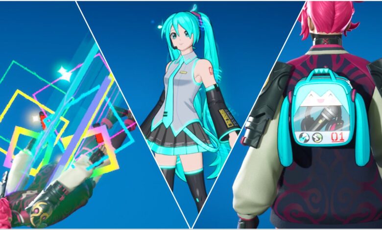 World is Mine Featured in the Hatsune Miku Fortnite Bundle