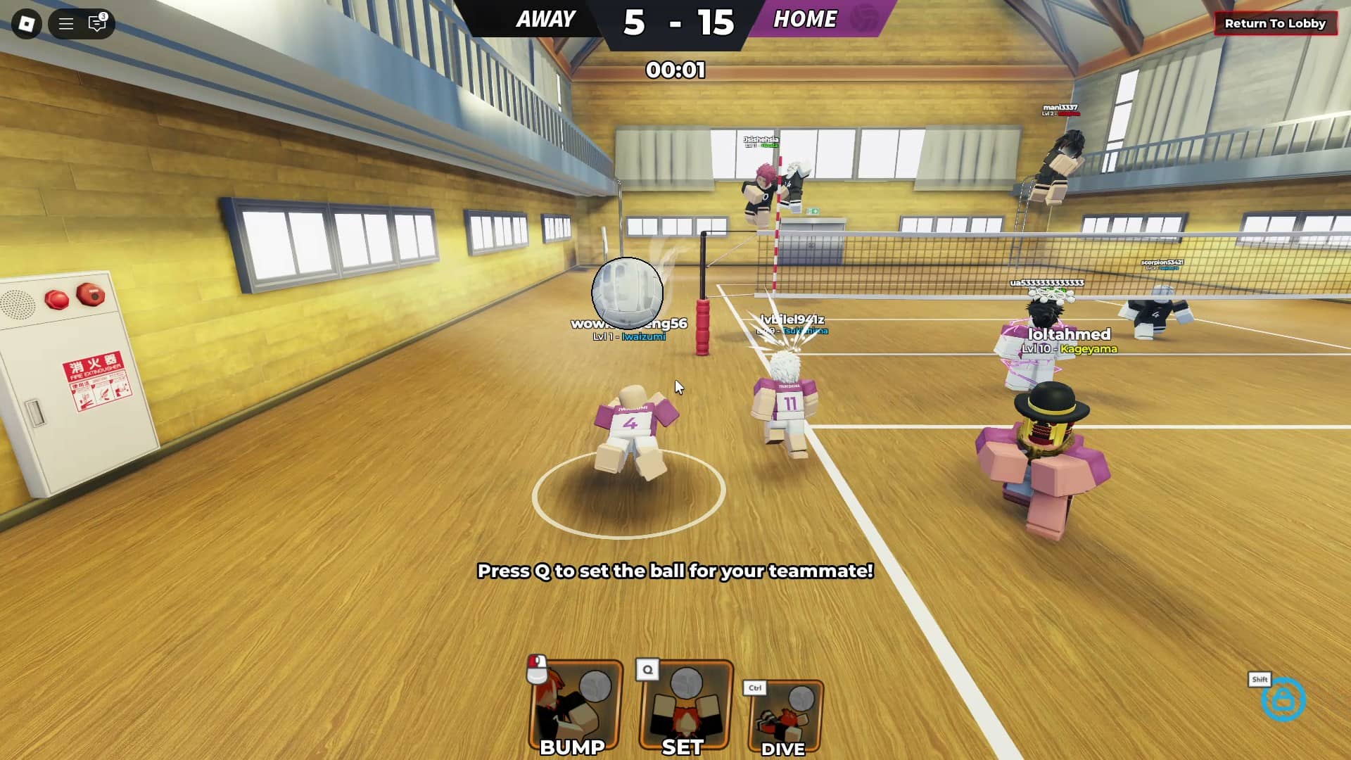 Mergulho em Haikyuu Legends