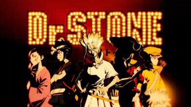 Vê aqui a abertura e encerramento sem créditos de Dr. STONE SCIENCE FUTURE