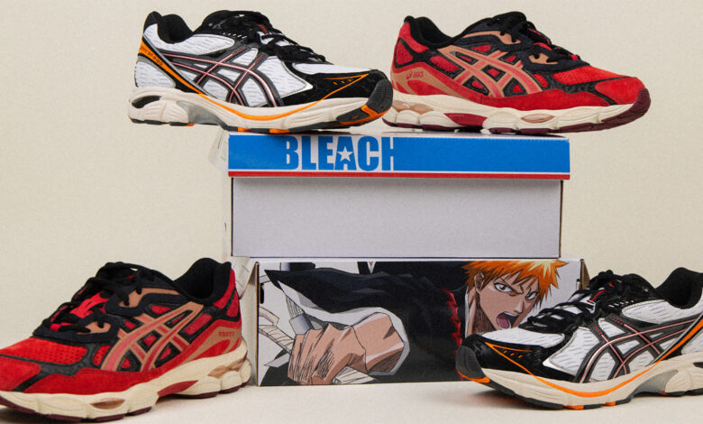 Asics revela sapatilhas de Bleach