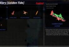 All 5 Limited Fishes in Golden Tide Pool (100% Bestiary) - Fisch