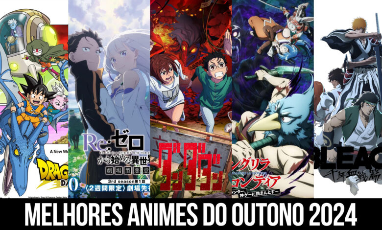 10 melhores animes do Outono 2024 pelos portugueses