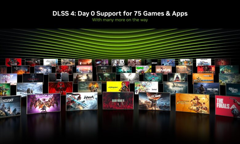 First official details about NVIDIA DLSS 4, 75 games will support it