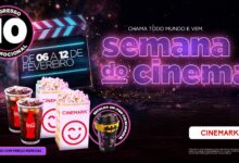 Semana do Cinema terá ingressos por R$ 10 em fevereiro