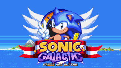 Sonic Galactic is a new amazing free 2D classic Sonic 32-bit game