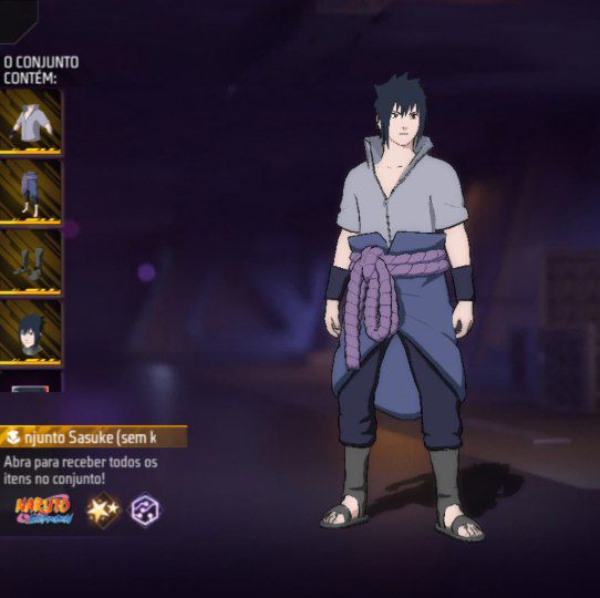 Conjunto Sasuke