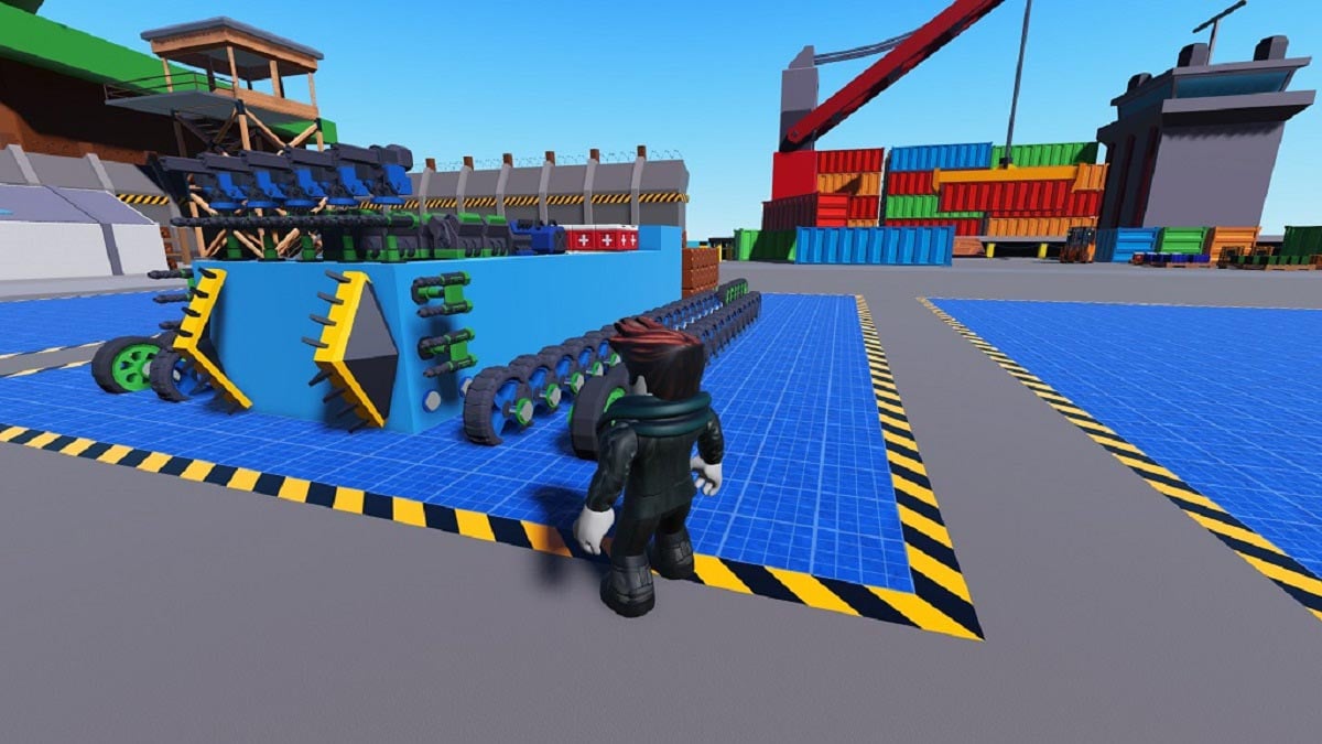 Construção de Bulldozer Blindado em Build a Car to Kill Zombies