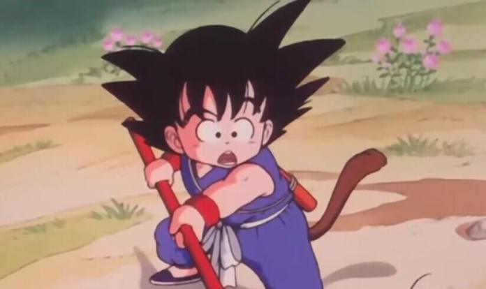 Goku criança em Dragon Ball