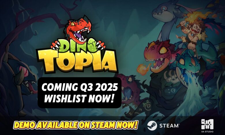 Dino Topia Appears on Steam Next Fest and Offers You Chance To Build A Prehistoric Empire - With a Demo Available Now