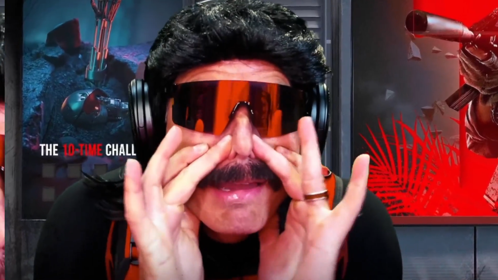 Dr Disrespect Erupts On Stream During Bizarre Breakdown Segment