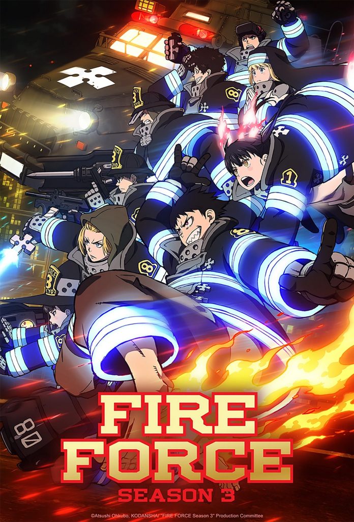 Fire Force 3 Anime Poster