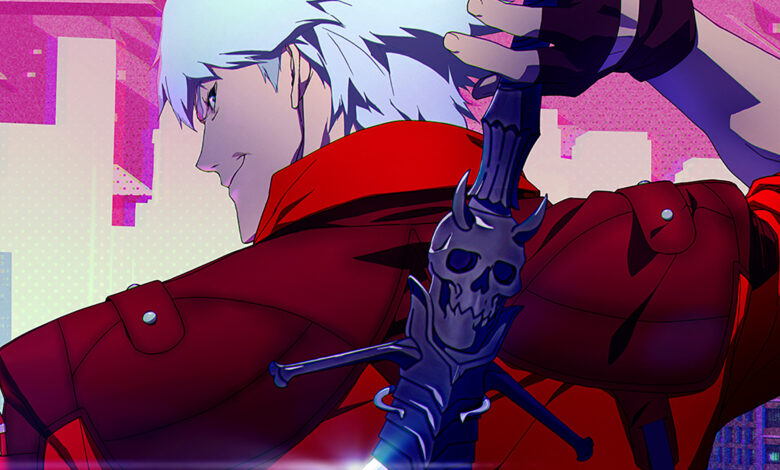 Imagem promocional do novo anime de Devil May Cry