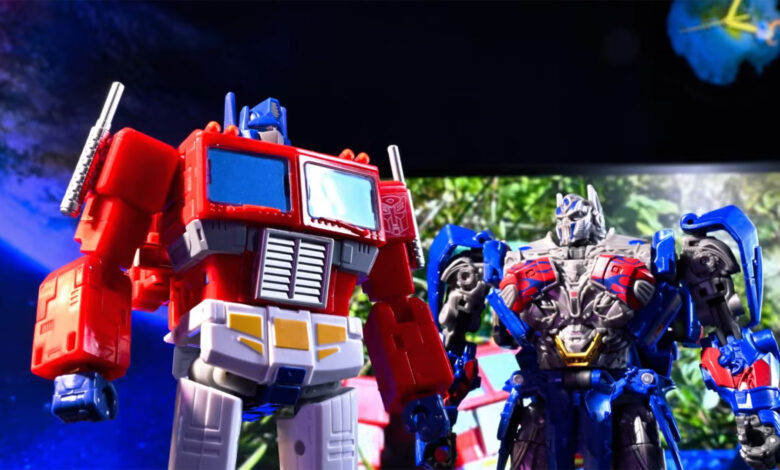 Vídeo Stop-Motion do 40º aniversário de Transformers