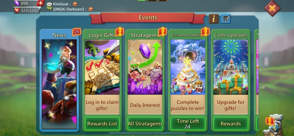 guidance in Lords Mobile: Kingdom Wars