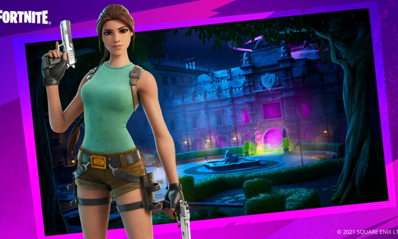 Fortnite Will Receive a New Lara Croft Skin This Update, It’s Claimed 