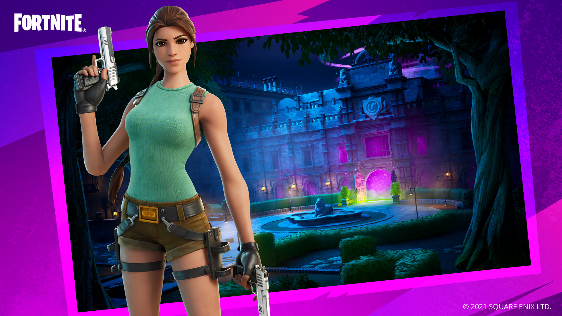 Fortnite Will Receive a New Lara Croft Skin This Update, It’s Claimed 