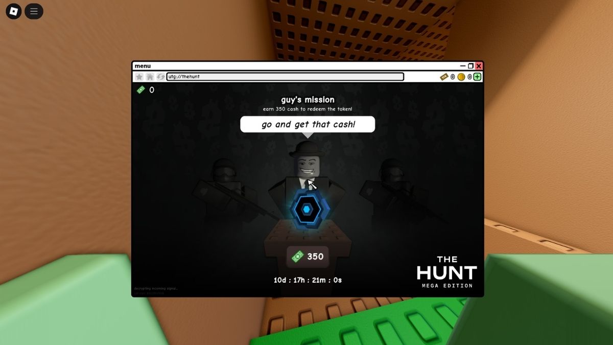 Hunt Token no Roblox Untitled Tag Game