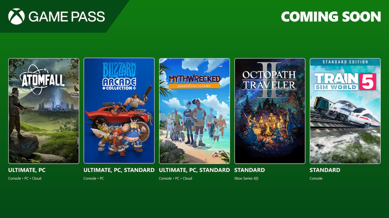 Next Wave of Xbox Game Pass Games Revealed