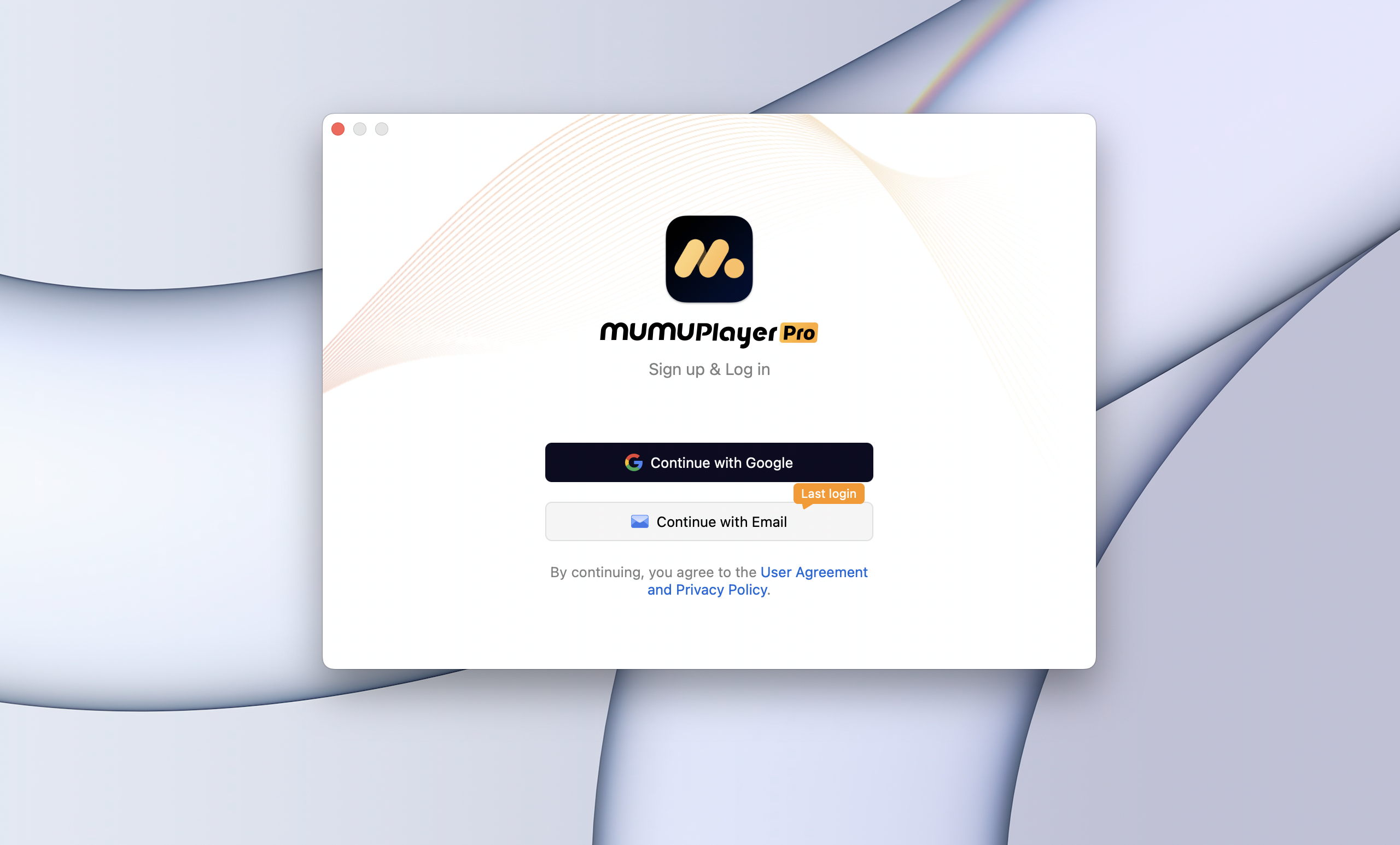 Login MuMuPlayer Pro