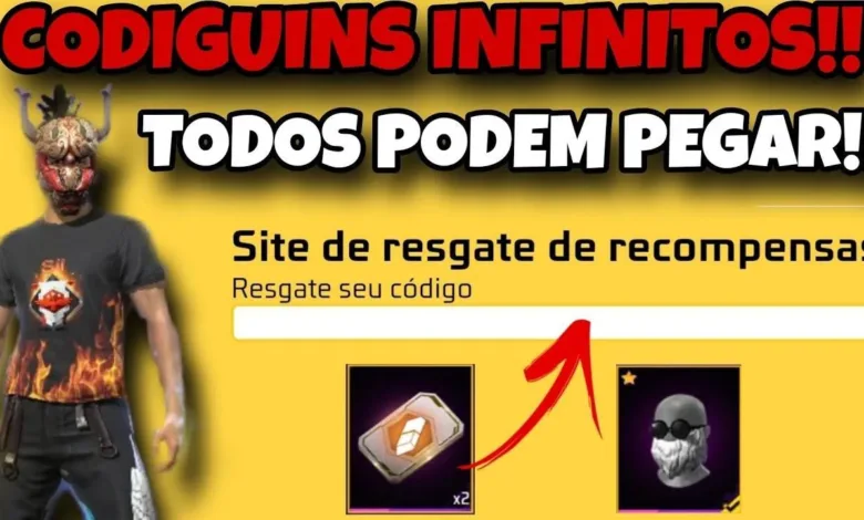 codiguin ff no free fire codigo infinito carnaval 2025 resgate no rewards.webp