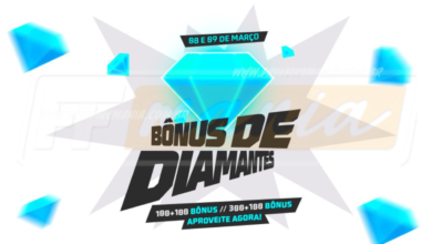 recarga free fire ganhe diamantes ao comprar diamantes em 8 de marco 2025