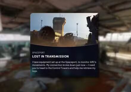 Lost Transmission Quest ARC Raiders