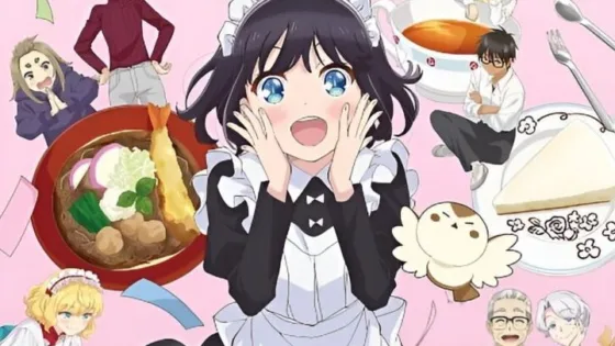 Maid-san wa Taberu: Comédia sobre Maid viajando pelo Japão