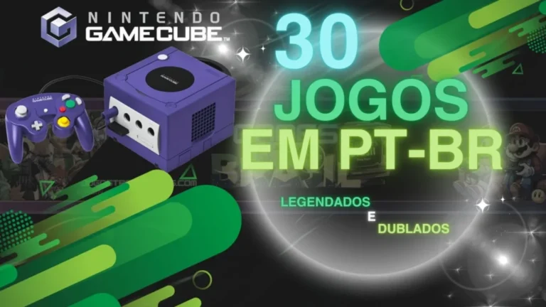 Melhores Jogos de GameCube Traduzidos em Português PT-BR!