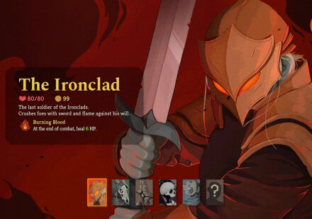 Slay the Spire 2 characters: a large, armored man, wielding a sword.