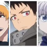 Ichigo, Shinra, Killua.