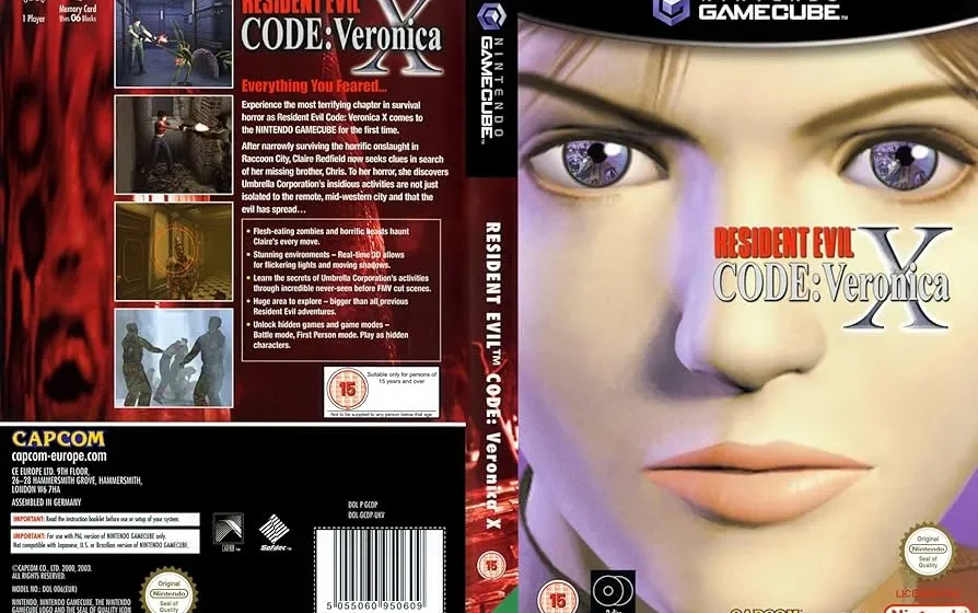 915-XswTthL._AC_UF8941000_QL80_ Resident Evil – Code: Veronica - DUBLADO - Nintendo GameCube