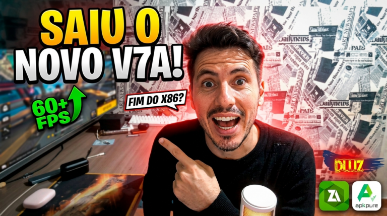 Nova Atualização Free Fire V7A 2026: Download Direto e o Fim do X86?