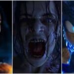 Angelina Jolie as Lara Croft, a zombie in Resident Evil, and Sonic the Hedgehog