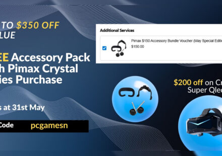 pimax crystal free gift offer