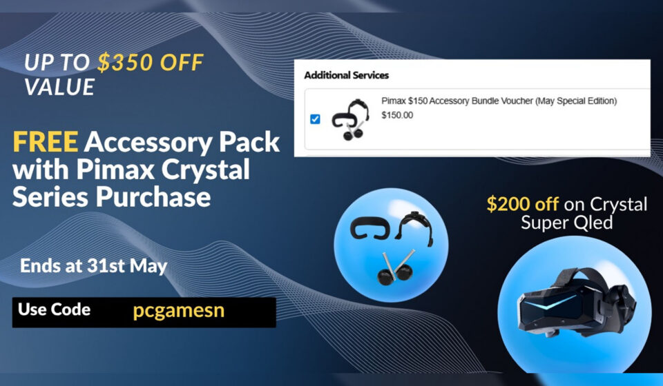 pimax crystal free gift offer