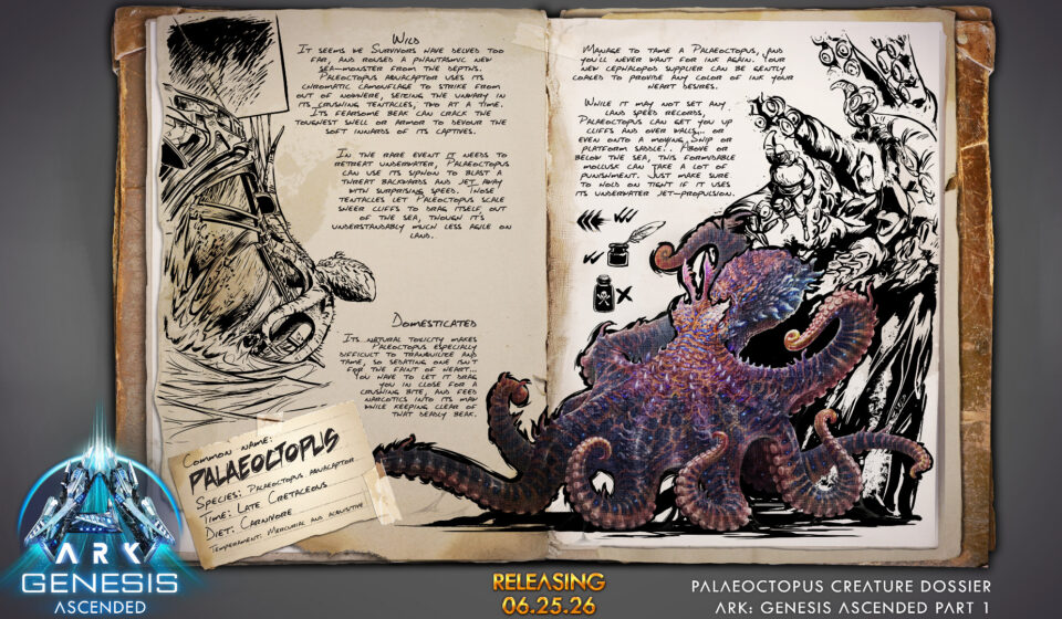 Ark Survival Ascended Genesis Part 1 - The Palaeoctopus.