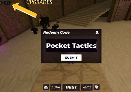 How to redeem re aura codes in the Roblox game