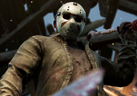 Dead by Daylight - Jason Voorhees looks down at you.