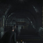 James Bond looking into a mirror in 007 First Light gameplay