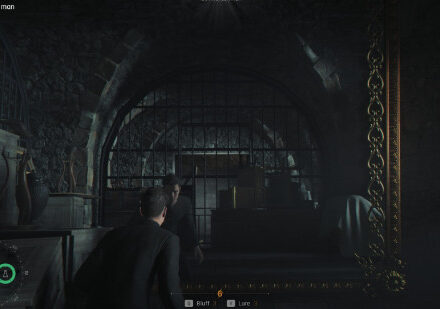 James Bond looking into a mirror in 007 First Light gameplay