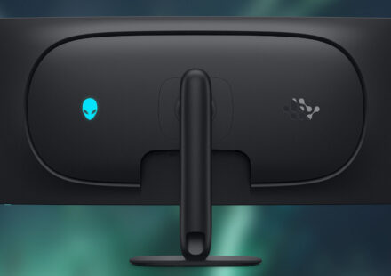 alienware aw3926qw 39-inch 5k oled gaming monitor back