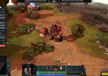 Dota 2 - New hero 'Axe?' with his signature... hammer.