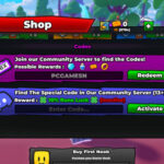 Redeeming Noob Incremental codes on Roblox.