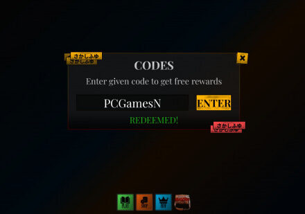 Redeeming Mimic codes on Roblox.