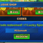Redeeming Monkey Soccer codes on Roblox.