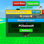 Merge a Nuke codes: A screenshot of the codes box with PCGamesN in the box and a PCGN logo in the top right corner