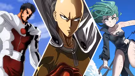Blast, Saitama, and Tatsumaki